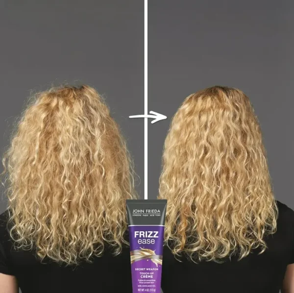 Johnny Frieda Curl Ease Anti-Frizz Styling Cream, 4 Ounce