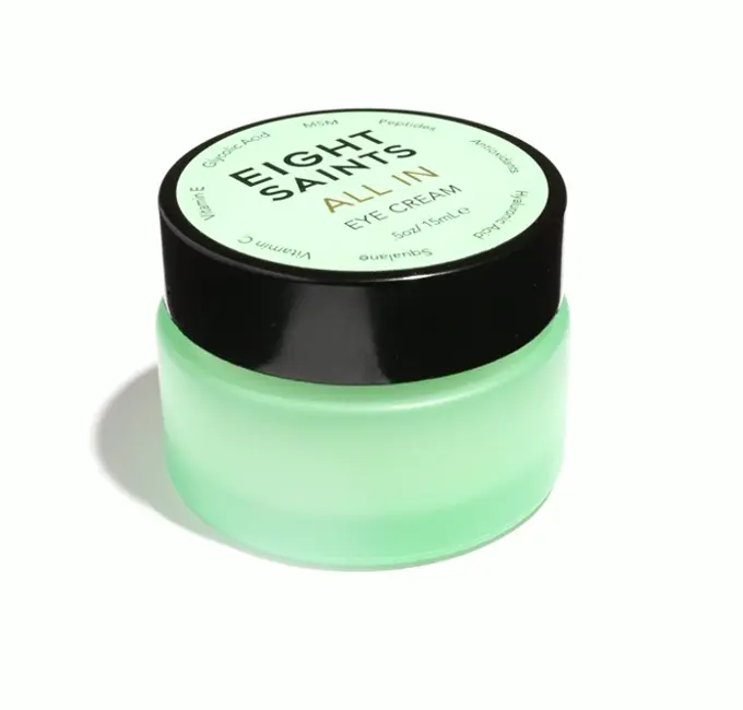 8 Saints Under-Eye Cream - Natural Puffiness Reducer, 0.5 oz
