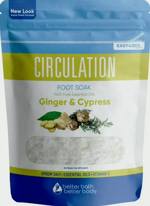 Circulation Foot Soak with Epsom Salt & Essential Oils (2 lbs)