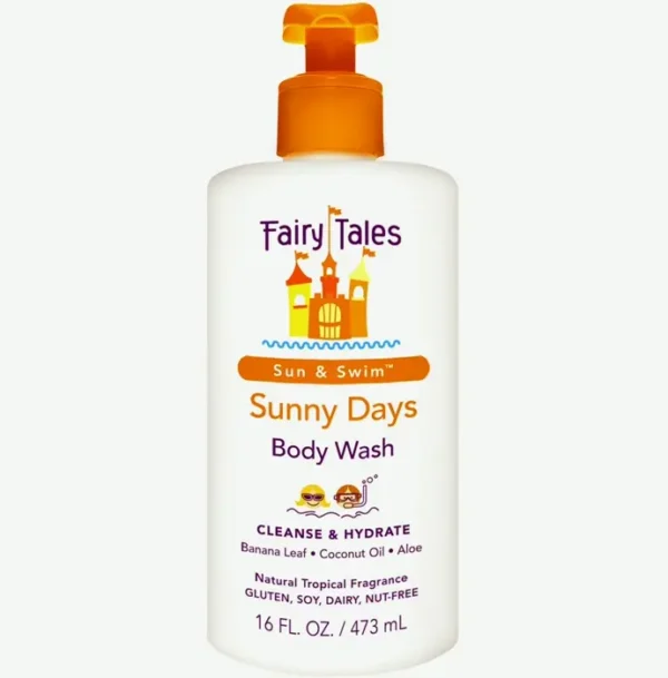 Fairy Tales Chlorine Removal Body Wash For All Ages Pump, 16oz
