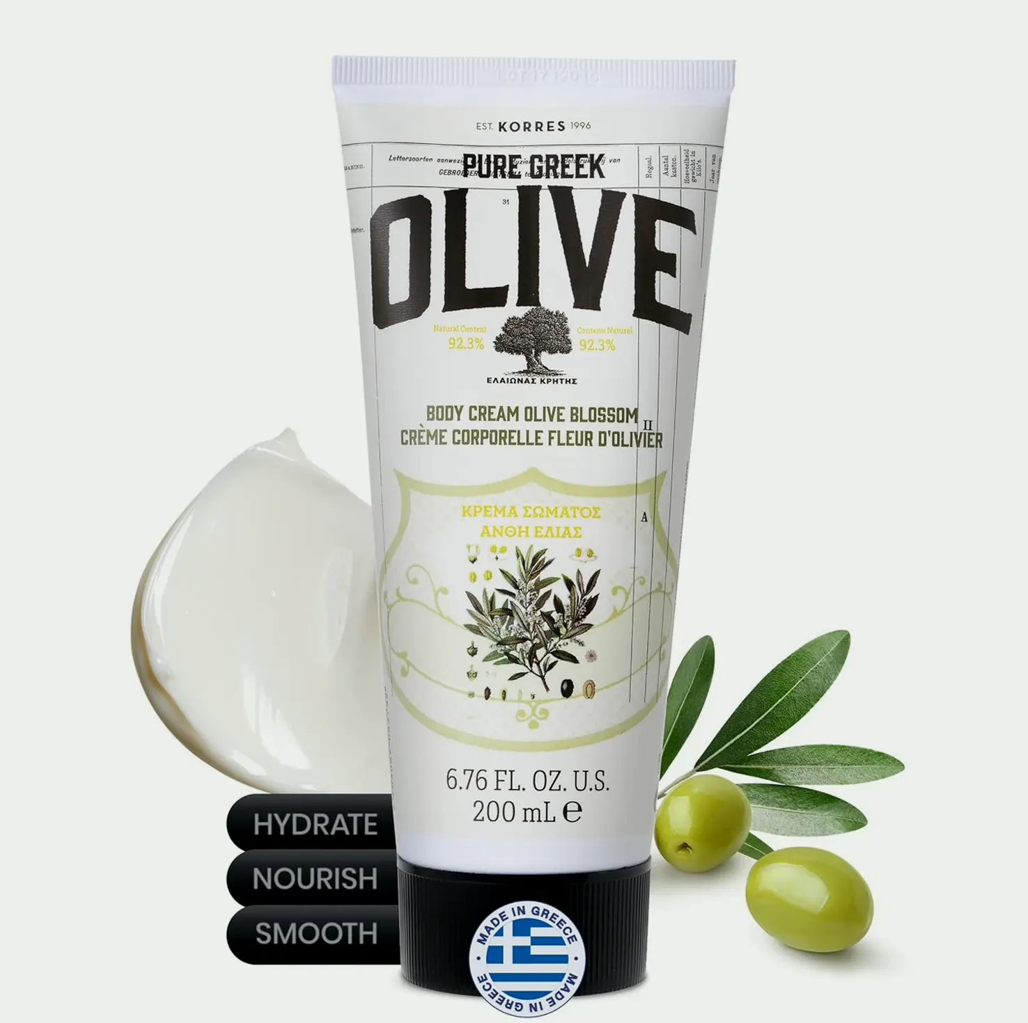 Korres Olive Skin Cream, 6.8 fl. oz.