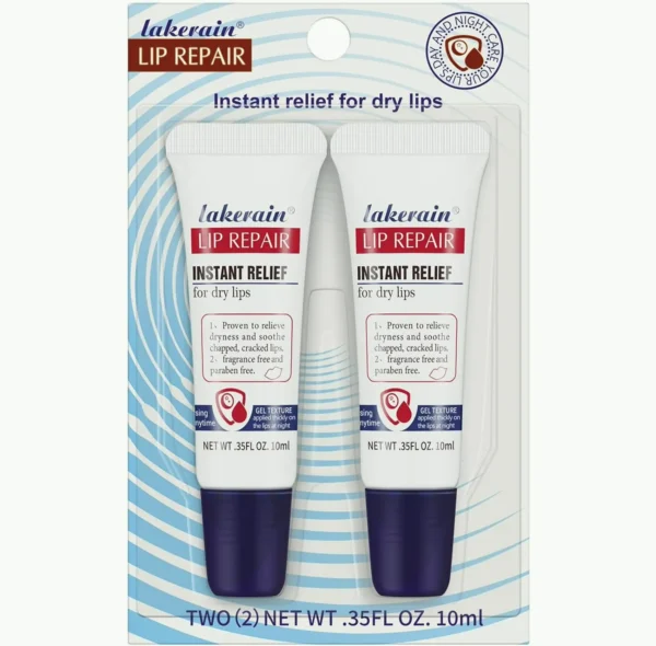 2Pcs Natural Lip Balm Set