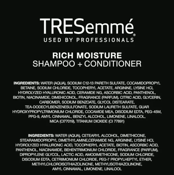 TRESemmé Rich Moisture Hair Wash & Conditioner Set of 2