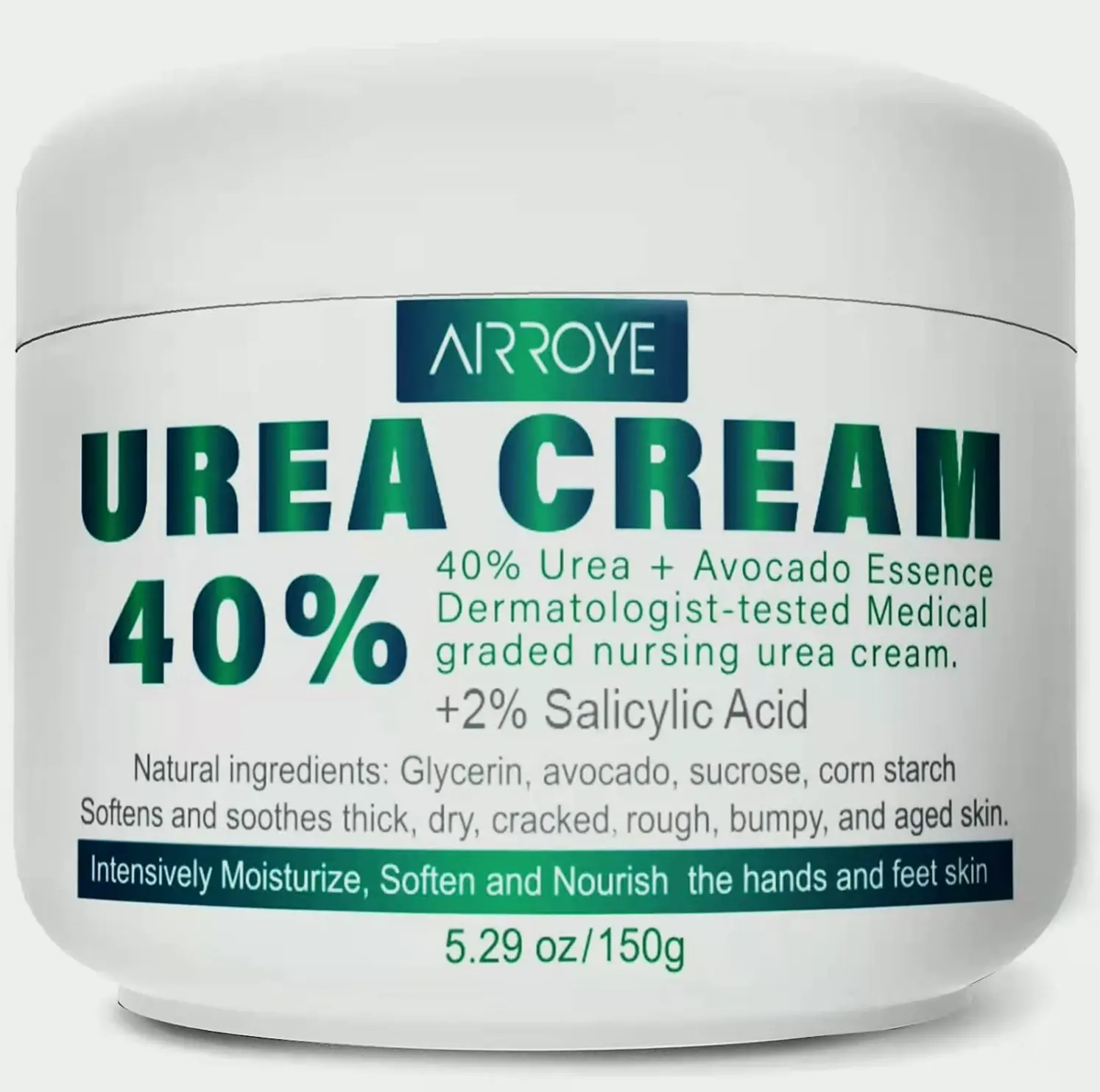 Urea 40% Foot Cream with 2% Salicylic Acid - Top Callus Remover