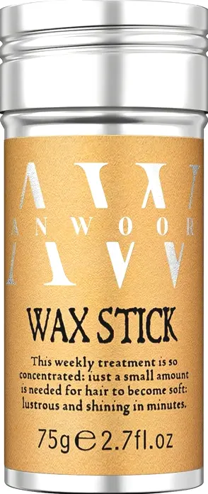 Hairstyling Pomade Stick for Smooth Hair, Frizz, Non-greasy