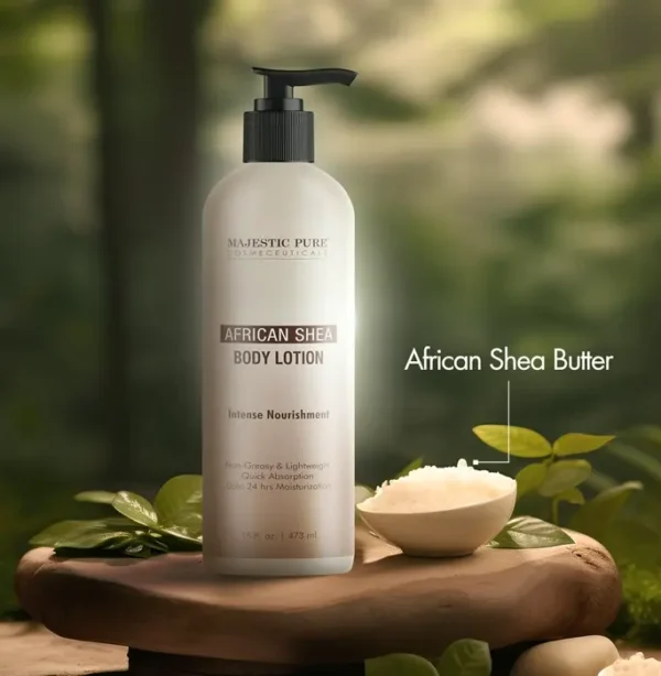Premium African Shea Body Moisturizer with Aloe Extract