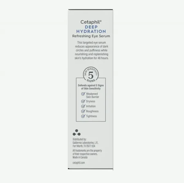 Cetaphil Deep Moisture Eye Serum, 0.5 fl oz