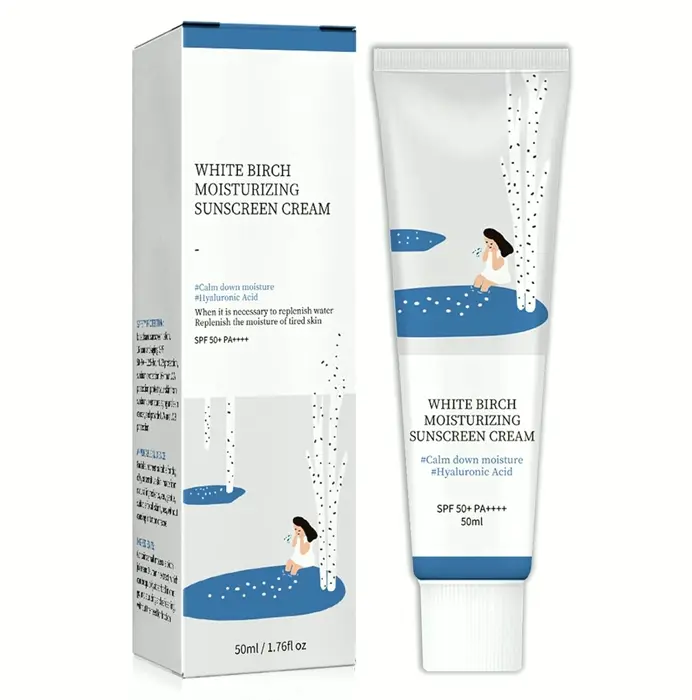 Asian Sunblock: Hydrating SPF 50+ PA++++ Birch Juice