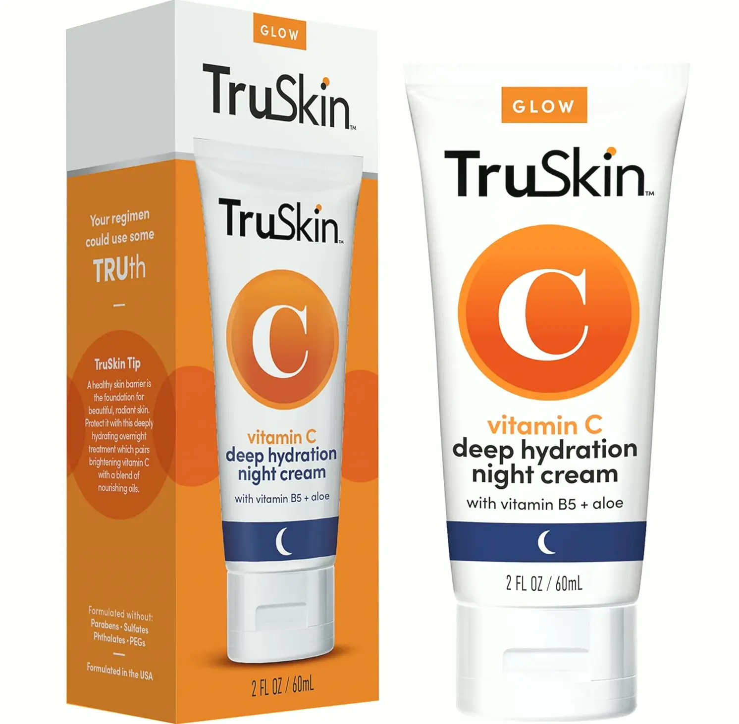 True Skin Vitamin C Evening Cream with Cocoa Butter