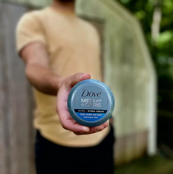 Dove Ultra Cream for Men, All Skin Types, 5.07 Oz