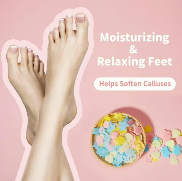 Foot Soak Blossom Soap Sheets - Smoothens Calluses 100g