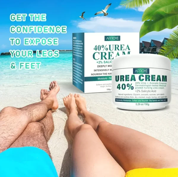 Urea 40% Foot Cream with 2% Salicylic Acid - Top Callus Remover